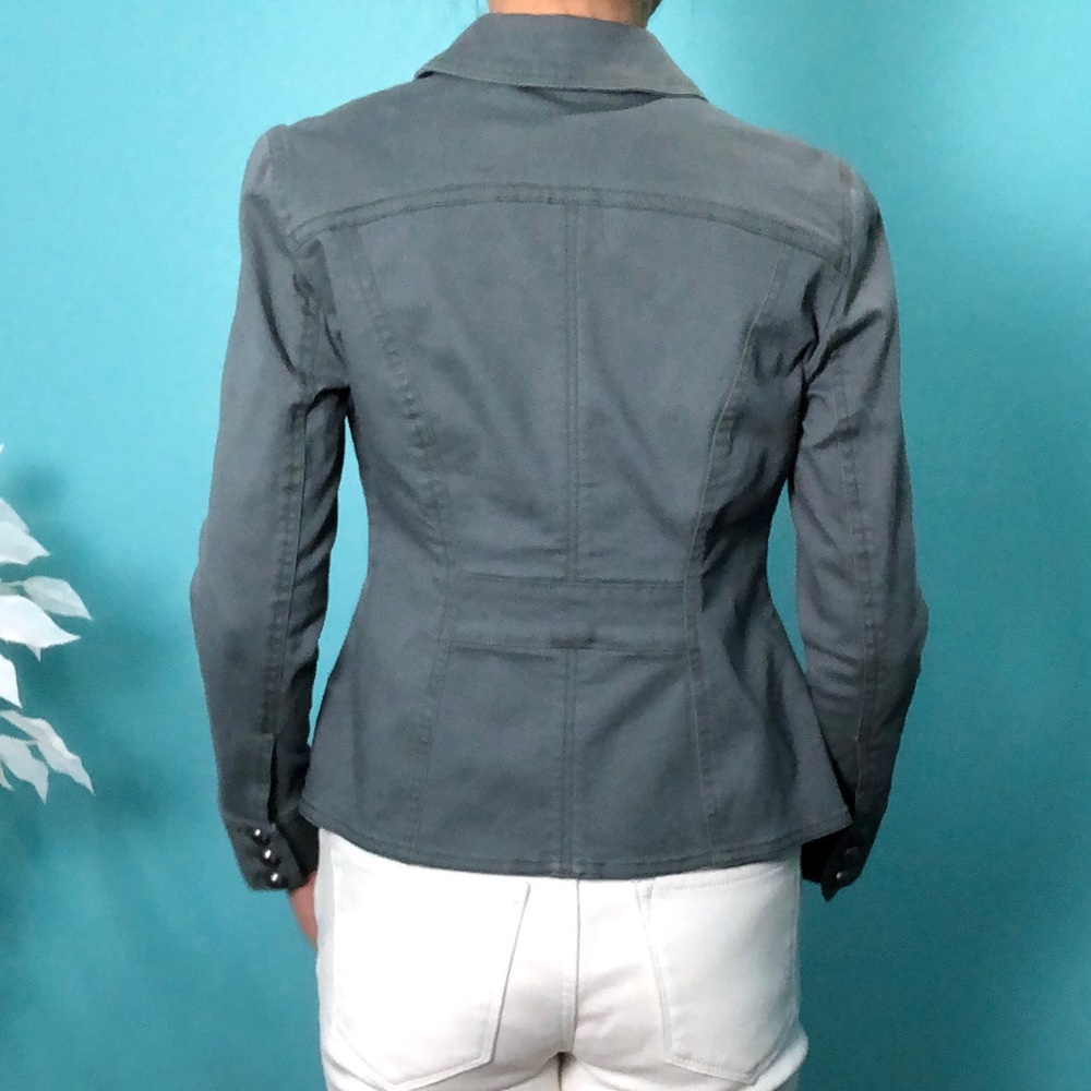 ⭐️NEW⭐️White House Black Market (WHBM) Military Style Jacket - Picture 4 of 12